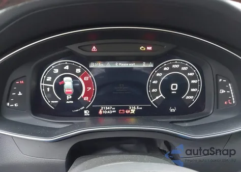 2022 Audi Rs 6 Avant Tfsi Quattro Tiptronic z USA, uszkodzony, nr VIN WUA1CBF25NN905198